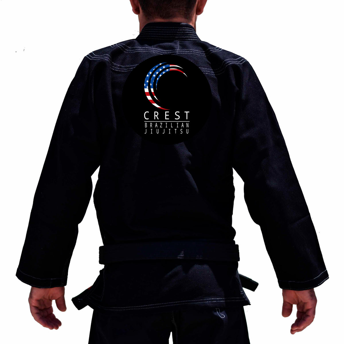 Crest Brazilian Jiu Jitsu Academy Adults Gi - Black #1344