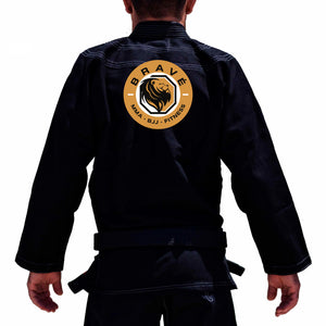 Brave MMA Academy Adults Gi - Black #968 B
