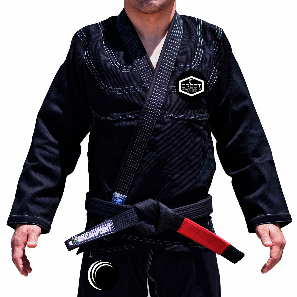 Crest Brazilian Jiu Jitsu Academy Kids Gi - Blue #1344