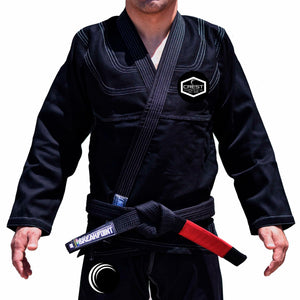 Crest Brazilian Jiu Jitsu Academy Adults Gi - Black #1344