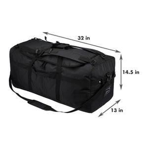 Plus One Defense Systems Giant Rolling Duffel #8064 D