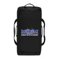 Black Custom Giant Rolling Duffel