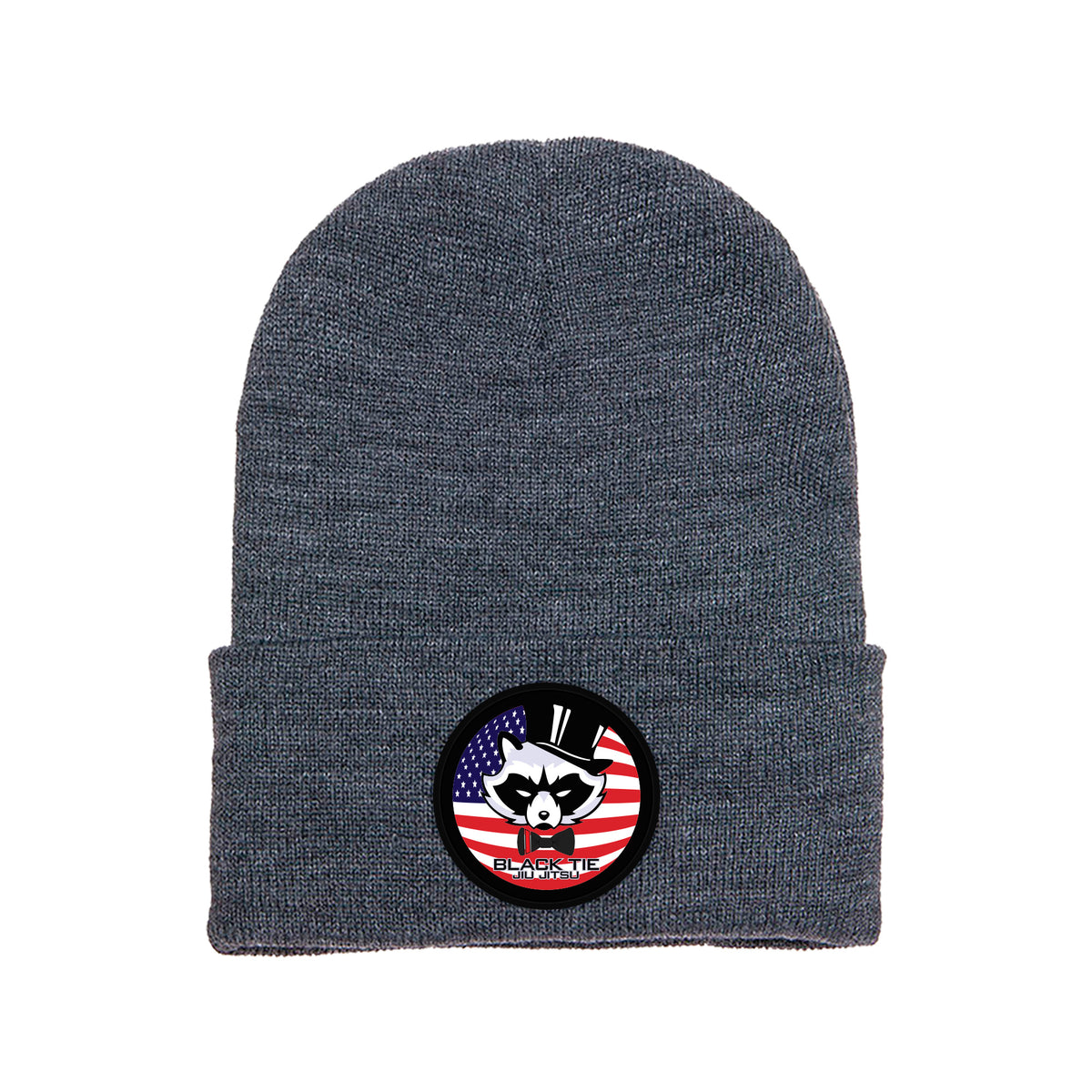 Black Tie/Trinity Jiu Jitsu Academy Beanies #8234 C
