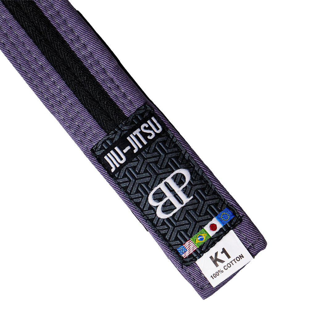 Break Point Kids Jiu-Jitsu Gray/Black Belt
