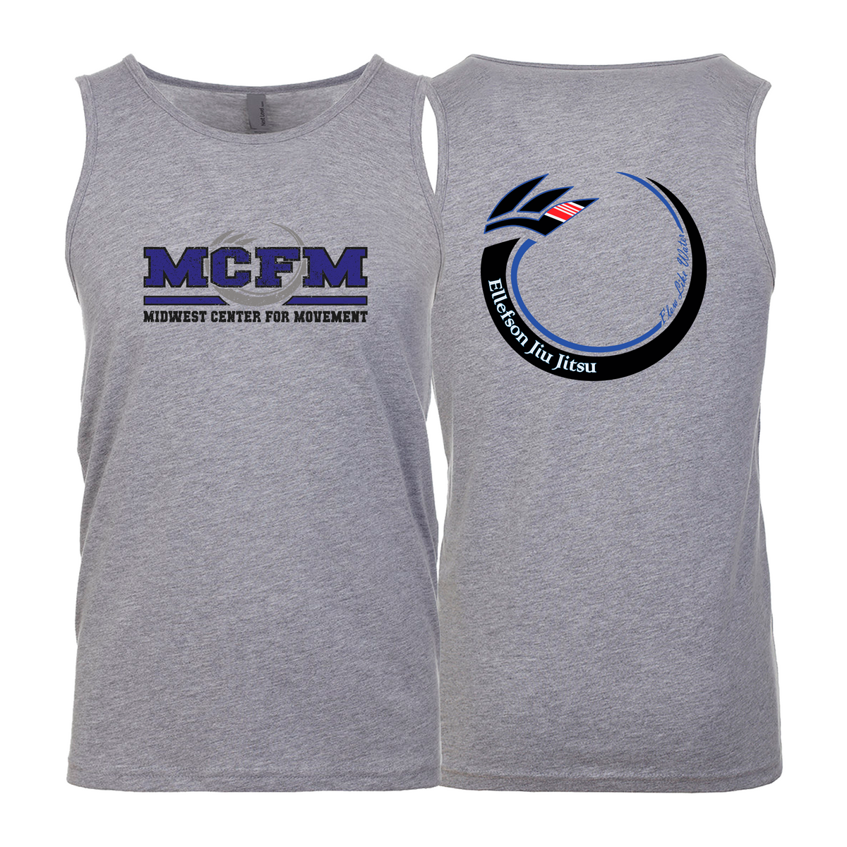 Heather Gray Academy Next Level Tank Tops