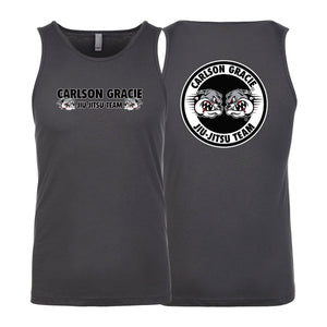 Carlson Gracie Charcoal Original Next Level Tank Top