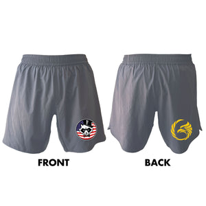 Black Tie/Trinity Jiu Jitsu Grey Shorts 2.0 #8234 G