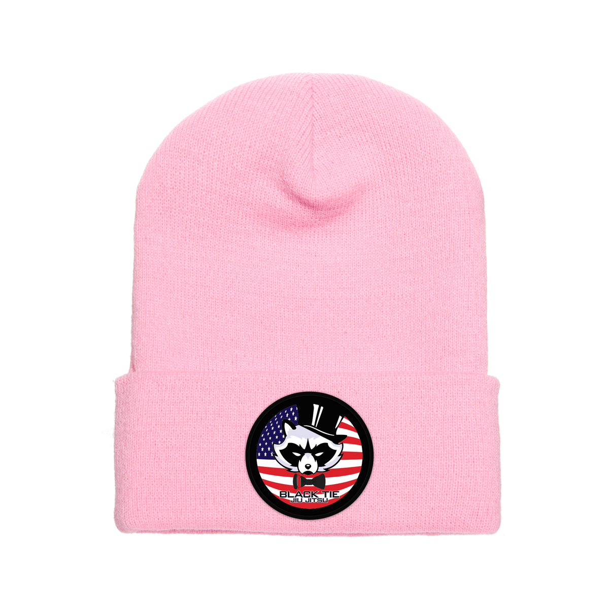 Black Tie/Trinity Jiu Jitsu Academy Beanies #8234 C