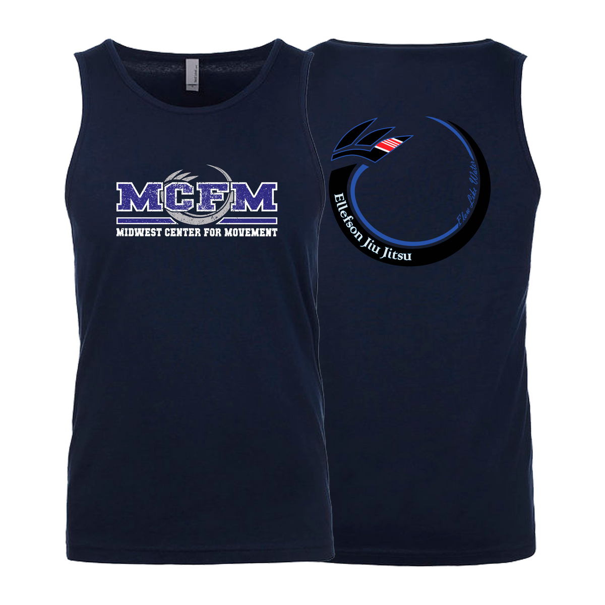 Midnight Navy Academy Next Level Tank Tops