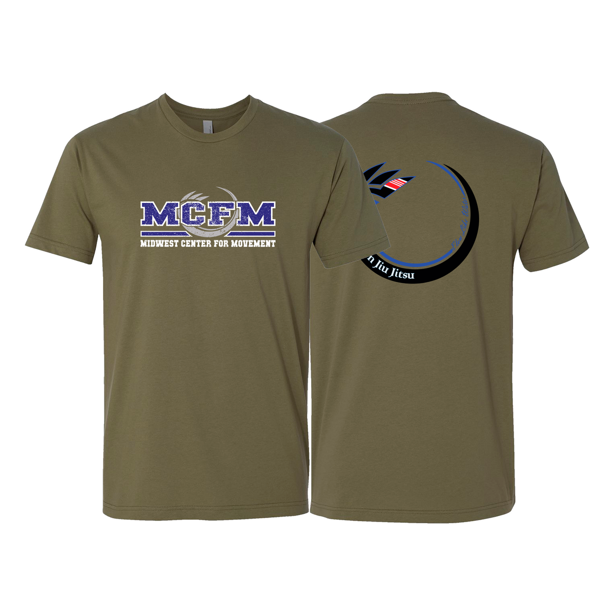 Military Green Academy Next Level Adult Shirts