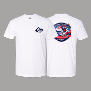 Elks Lodge HB Next Level Adult Shirts #8167 C (4th OF JULY)