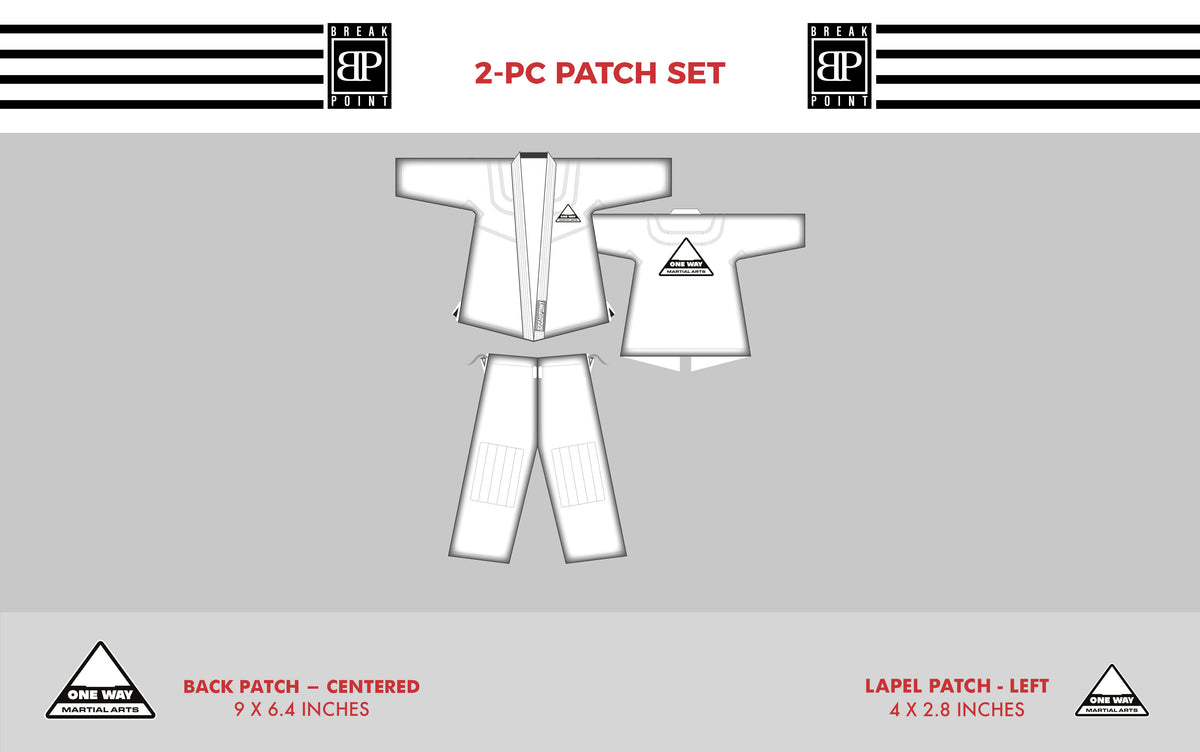 One Way Collection White Gi - Kids