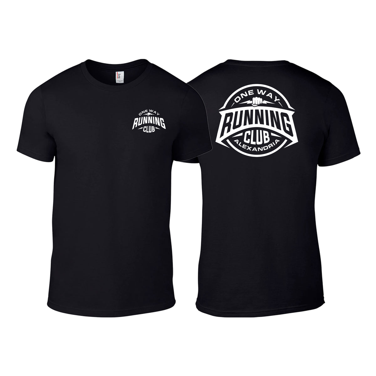 One Way Running Club Academy Shirts