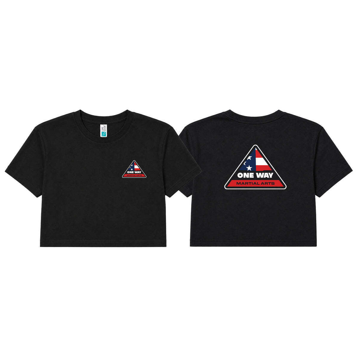 One Way USA Women's Cropped Shirts