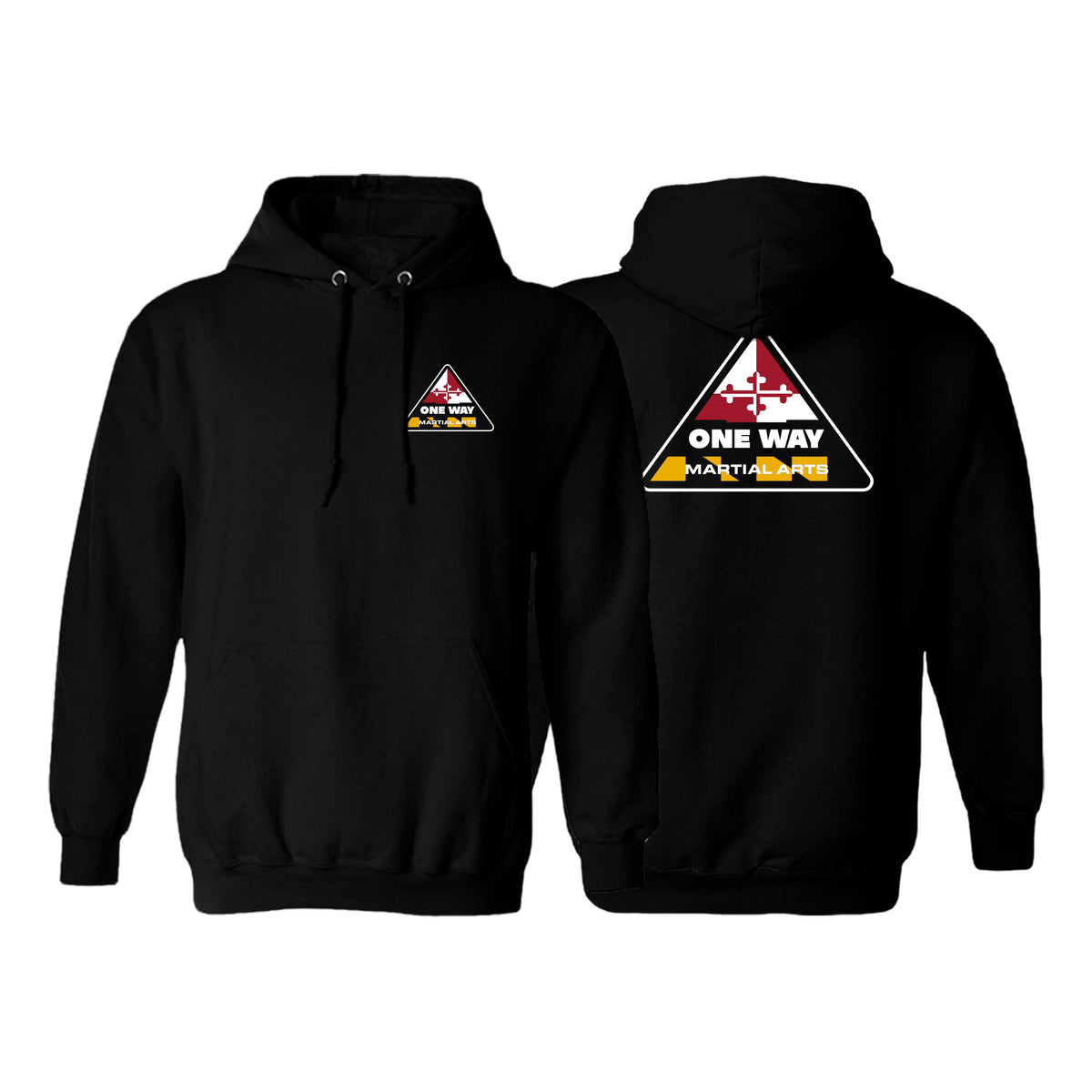 One Way Maryland Hoodies