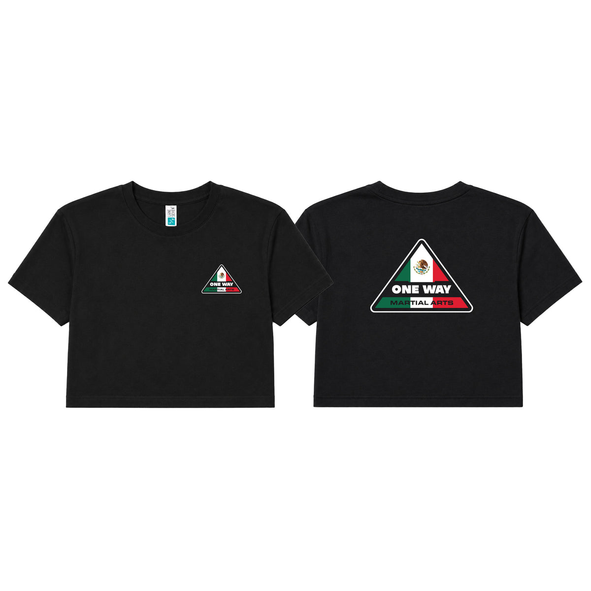 One Way Mexico Women's Cropped Shirts