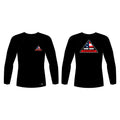 One Way USA All Black Rash Guards Long Sleeves