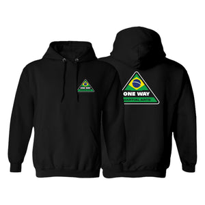 One Way Brazil Hoodies