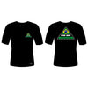 One Way Brazil All Black Rash Guards Short Sleeves