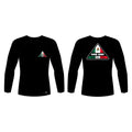 One Way Mexico All Black Rash Guards Long Sleeves