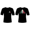 One Way Mexico All Black Rash Guards Short Sleeves