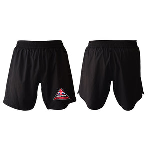 One Way Hawaiian All Black Shorts 2.0
