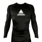 One Way Original All Black Rash Guards Long Sleeve