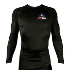 One Way Texas All Black Rash Guards Long Sleeves