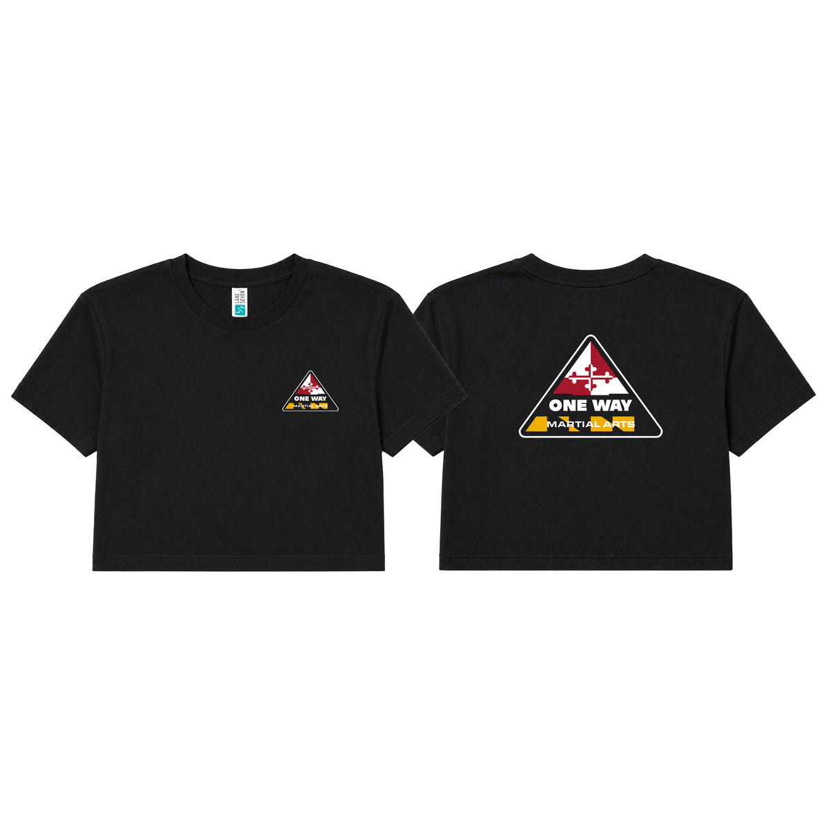 One Way Maryland Women's Cropped Shirts