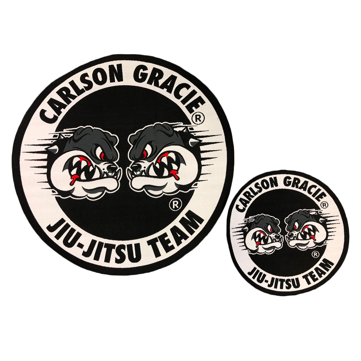 Carlson Gracie Team Laser Cut Loose Patch Set