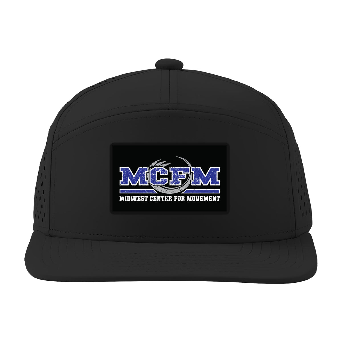Black Academy Perforated Hats
