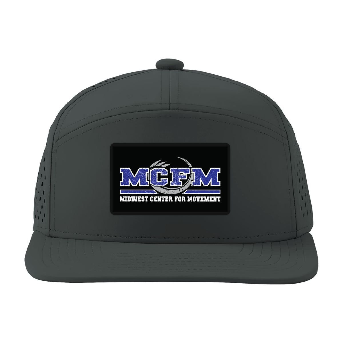 Charcoal Academy Perforated Hats