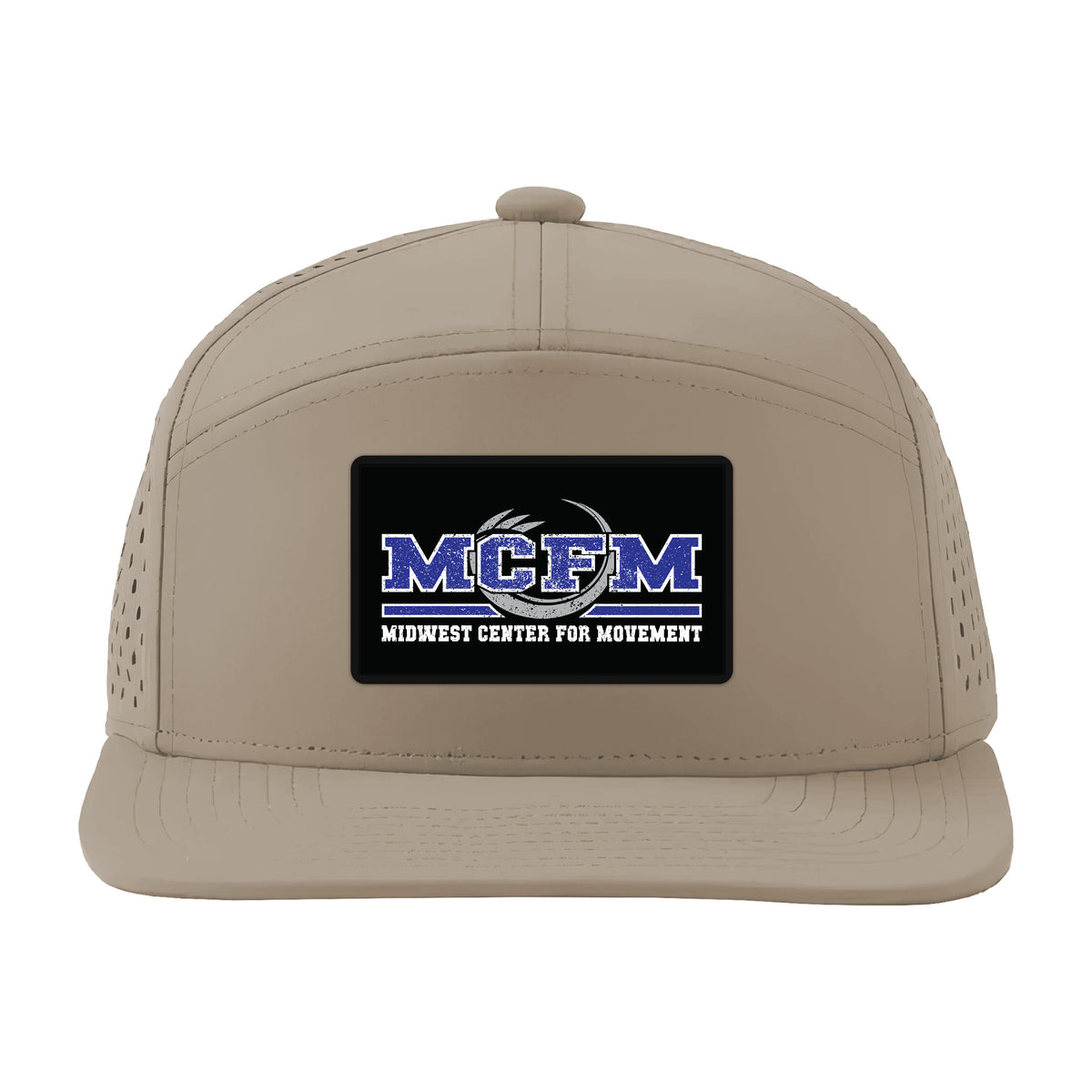 Khaki Academy Perforated Hats