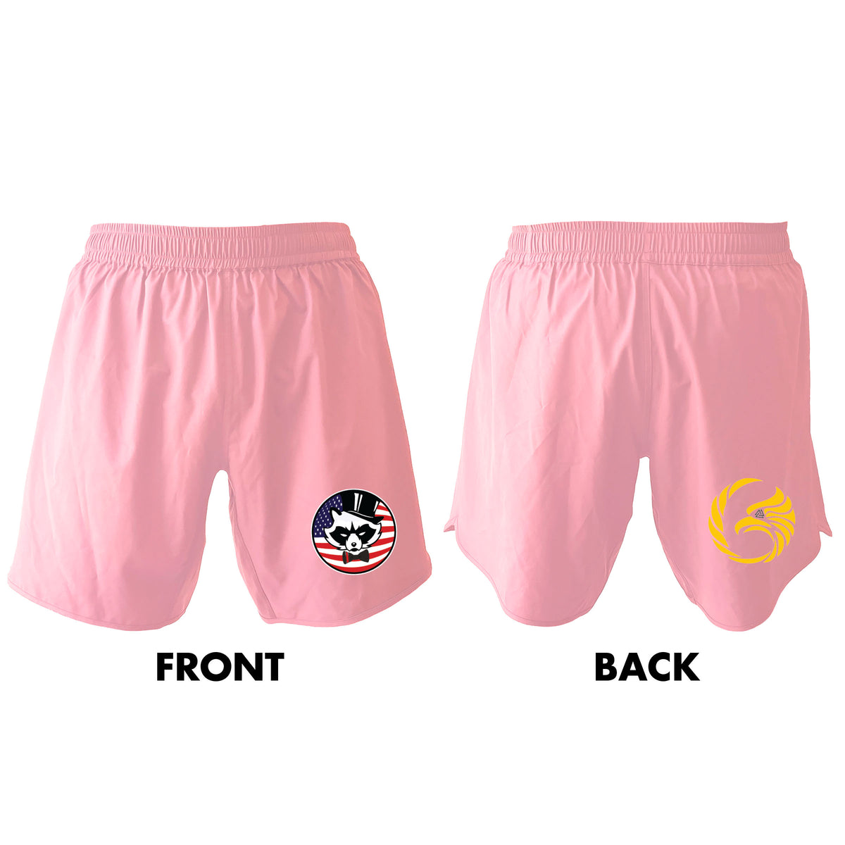 Black Tie/Trinity Jiu Jitsu Pink Shorts 2.0 #8234 G