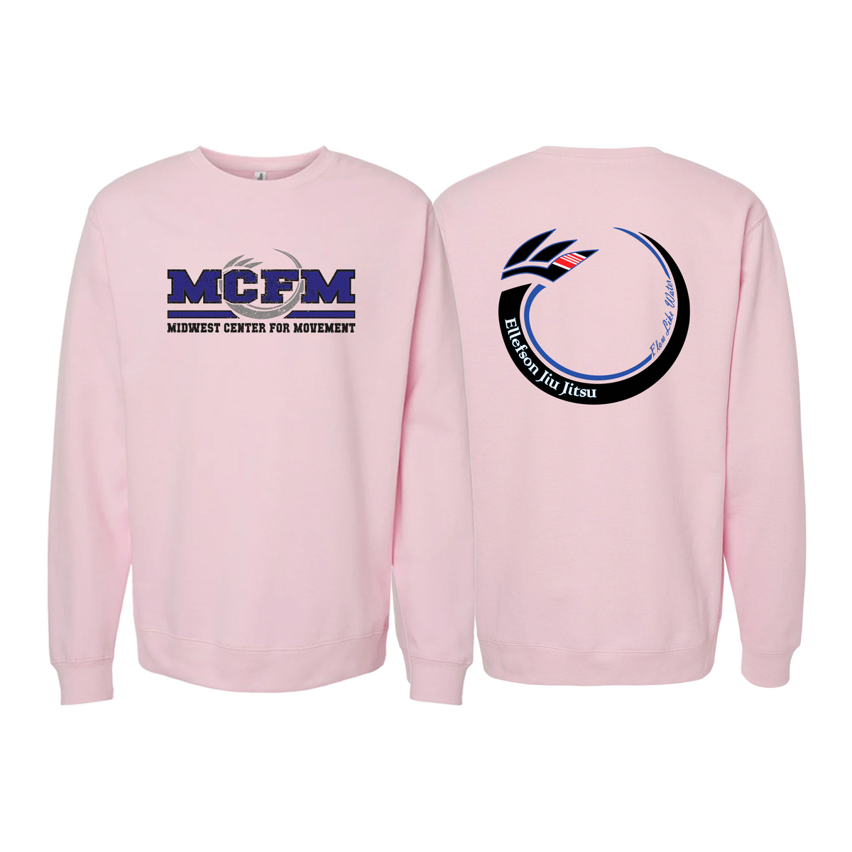 Light Pink Academy Crewneck Sweatshirt