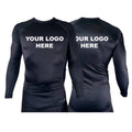 Academy Rash Guards Long Sleeves All Black