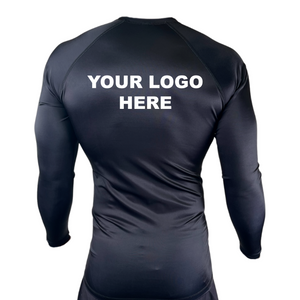 Academy Rash Guards Long Sleeves All Black
