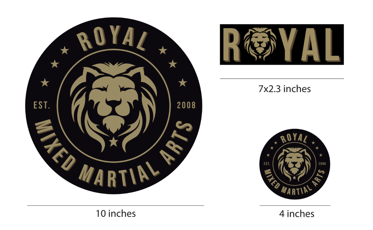 Royal MMA Loose Patch Set #1733 A
