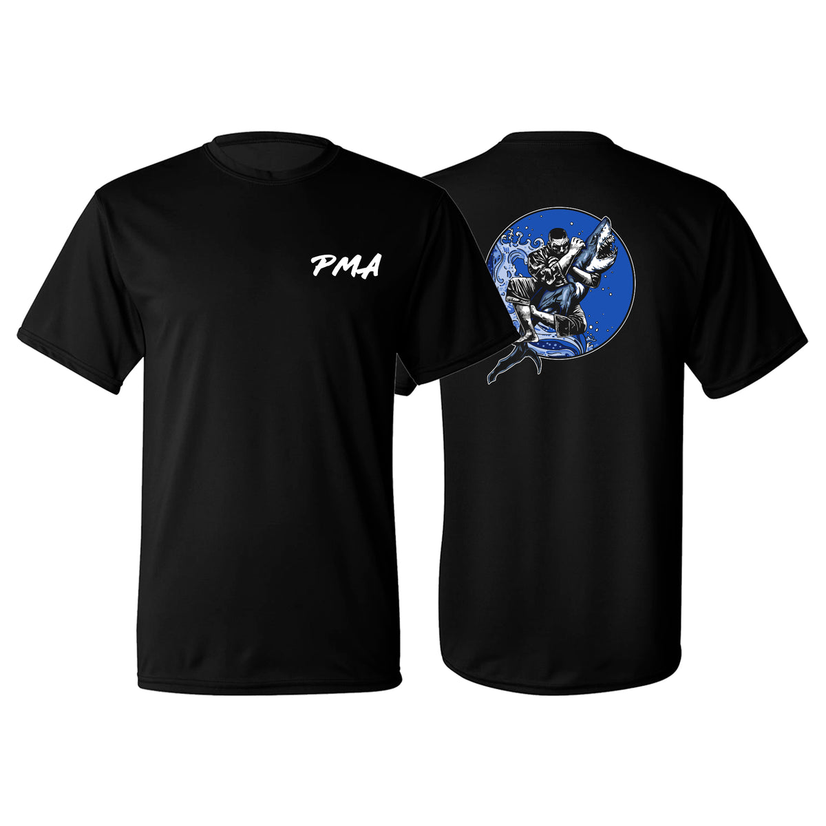 Pacific Martial Arts Academy Dry Fit Shirts #8043 B