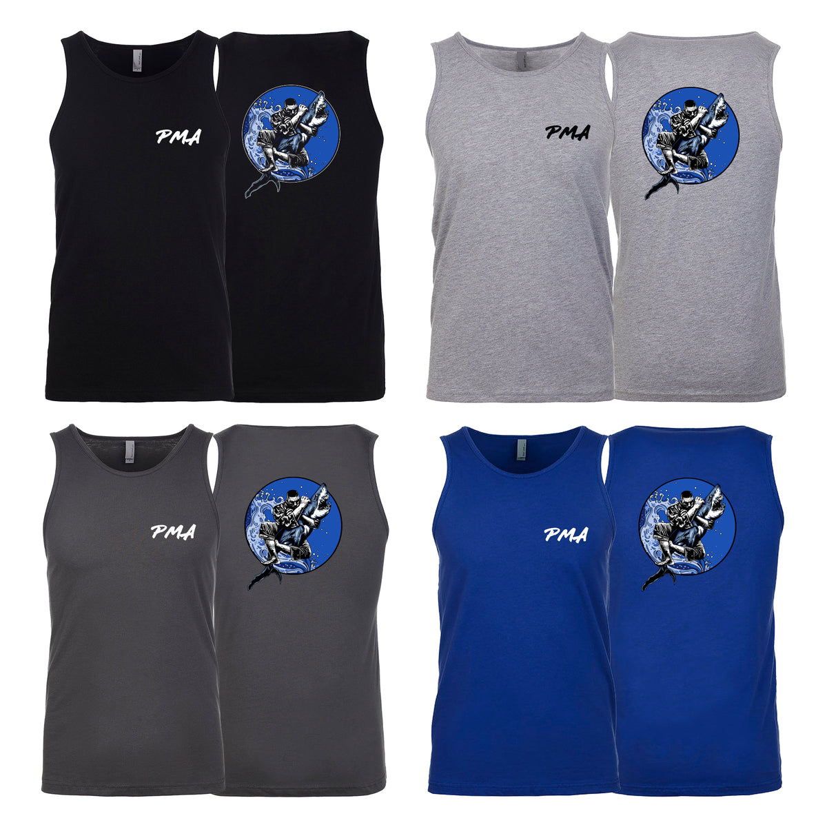 Pacific Martial Arts Next Level Tank Tops #8043 B