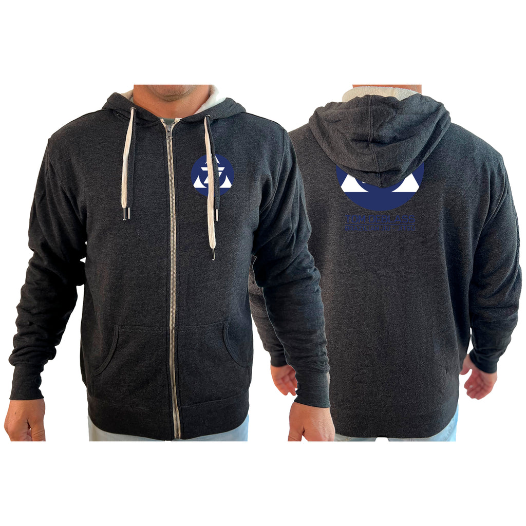 Tom DeBlass Academy Sherpa Lined Zip-Up Hoodie #8003 B
