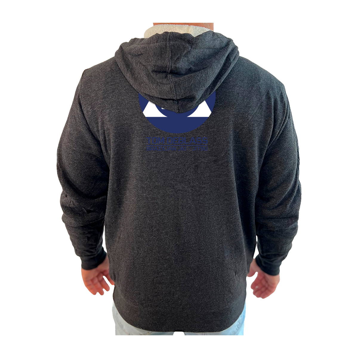 Tom DeBlass Academy Sherpa Lined Zip-Up Hoodie #8003 B