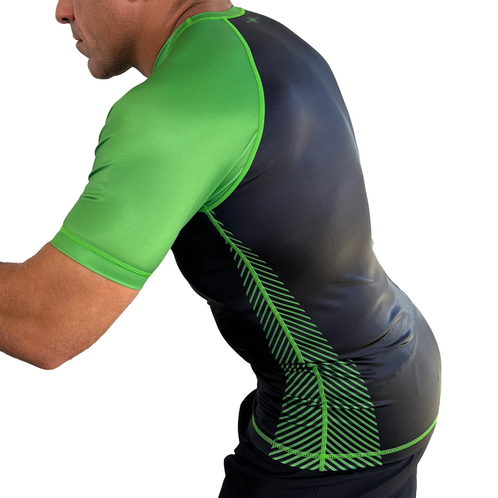 Tom DeBlass All Black Ranked Short Sleeve Rash Guards  #8003
