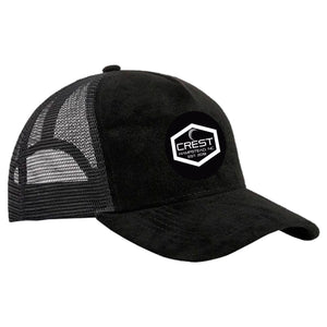 Crest Brazilian Jiu Jitsu Suede Trucker Hat #8008 A