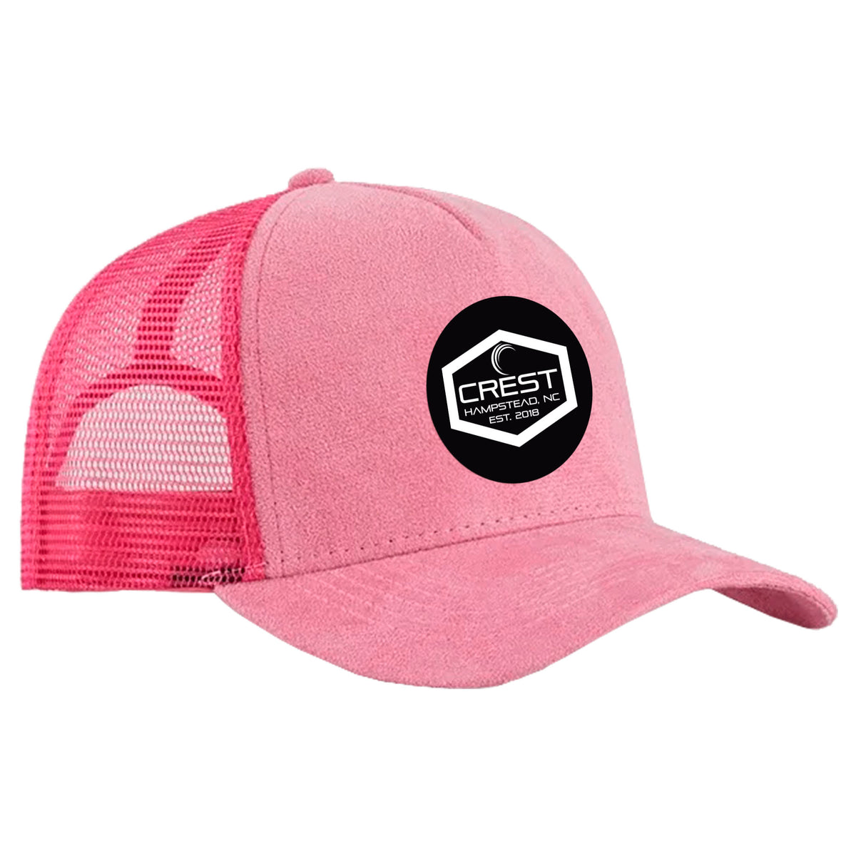 Crest Brazilian Jiu Jitsu Suede Trucker Hat #8008 A