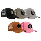 Suede Trucker Hat
