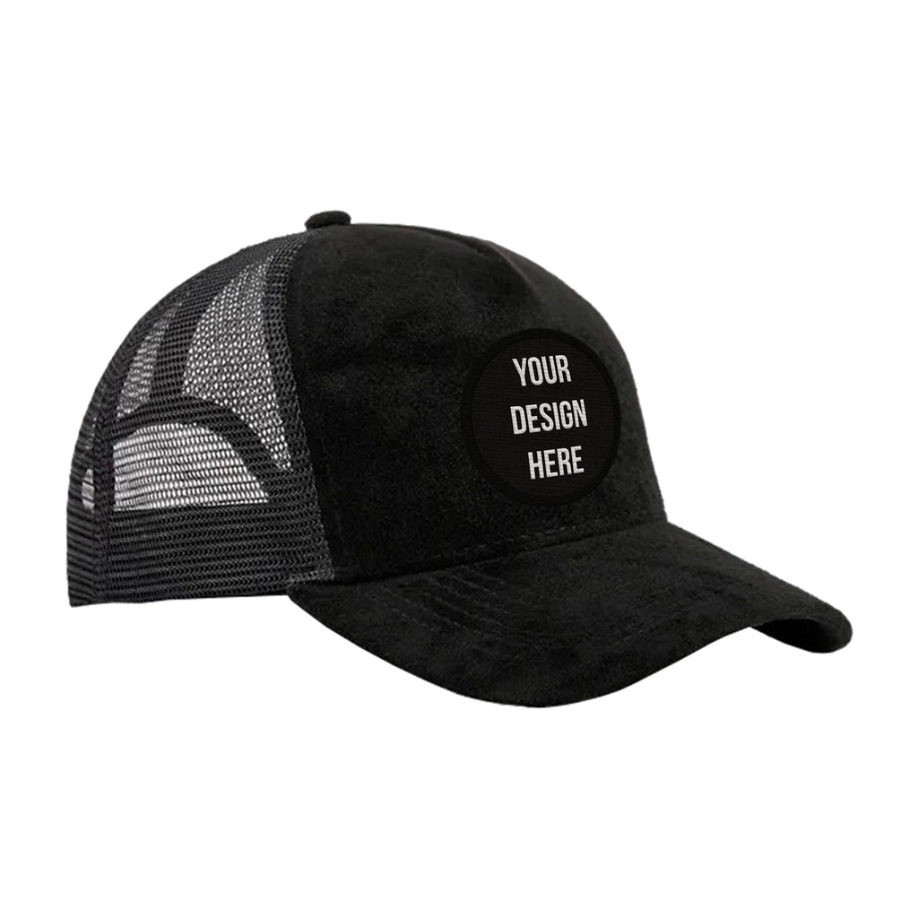 Suede Trucker Hat