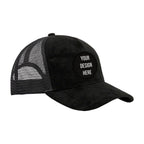 Suede Trucker Hat