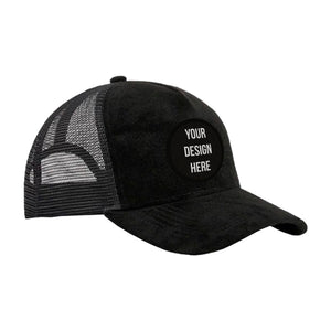 Suede Trucker Hat