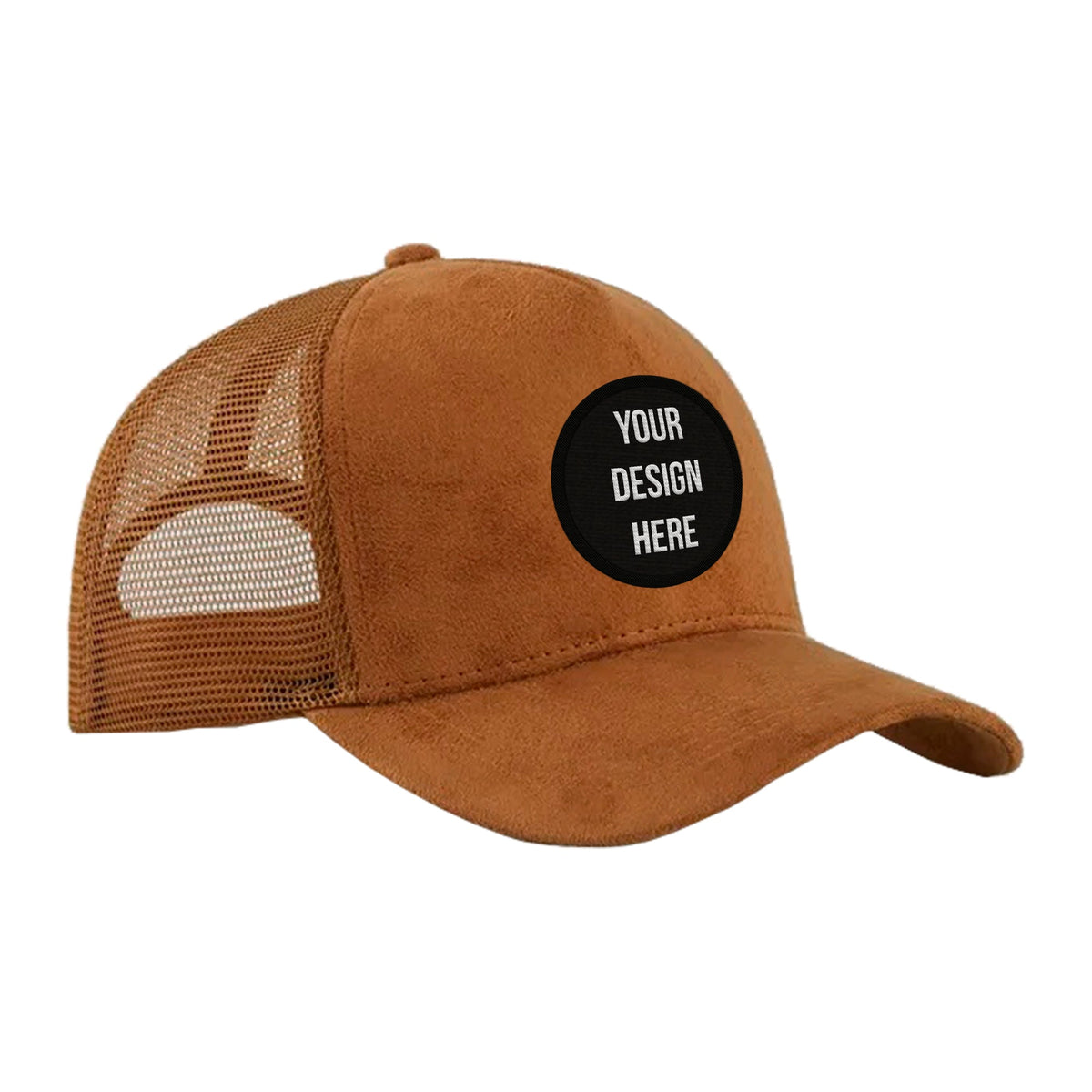 Suede Trucker Hat